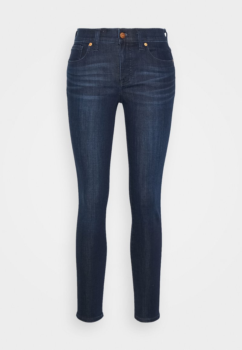 Madewell Jeans Skinny Fit donkerblauw denim