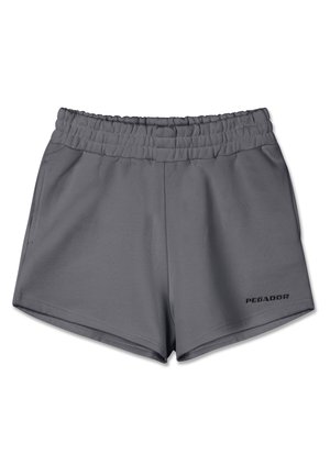 Pegador WILUNA HIGH WAISTED - Tracksuit bottoms - vintage grey/black gum