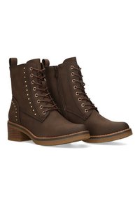 ETIKA Botines con cordones - brown