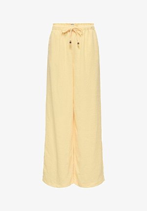 ONLY, HOSE MIT WEITEM BEINSCHNITT ONLEMMIA WEITER BEINSCHNITT HOSE MIT WEITEM - Trousers - sunlight