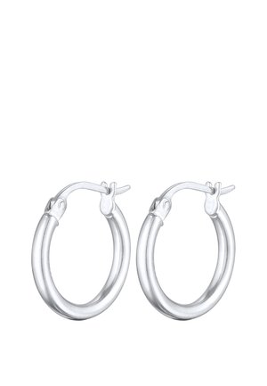 BASIC BOLD HOOPS - Korvakorut - silberfarben