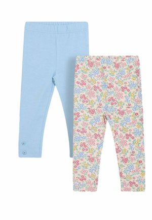 2 PACK - Leggings - blue floral