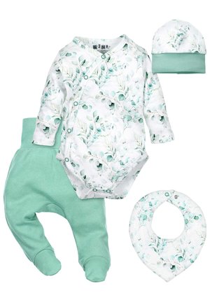 SET HERBST WINTER UNISEX - Bukser - grün weiß