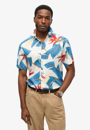 Superdry HAWAIIAN BOX FIT - Hemd - optic paradise