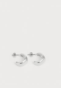 PCBELLA SMALL HOOP - Fülbevalók - silver-coloured