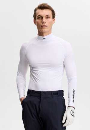 ELLO COMPRESSION - Langarmshirt - white