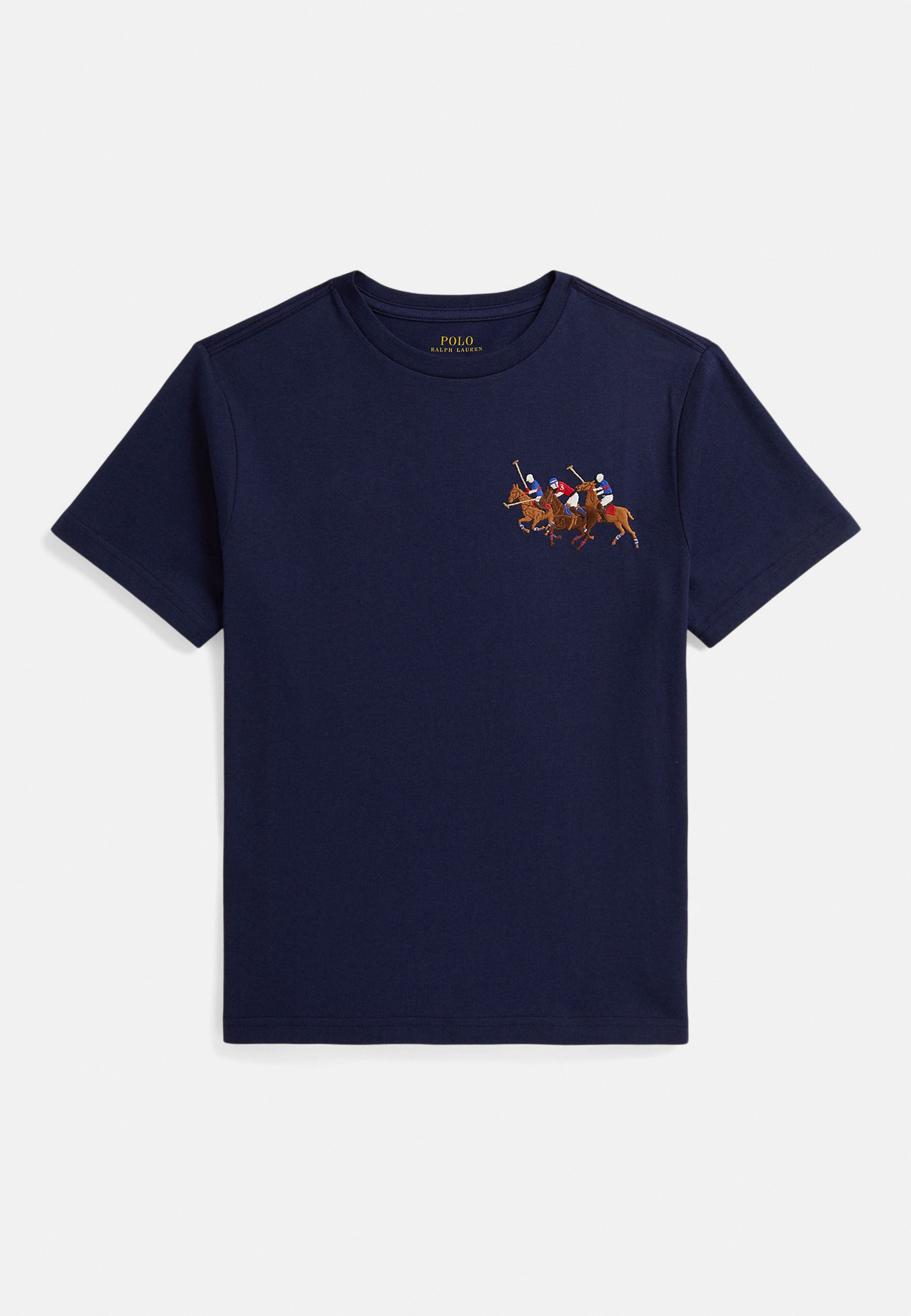 Polo Ralph Lauren TRIPLE-PONY COTTON JERSEY TEE 7-14Y - Print T