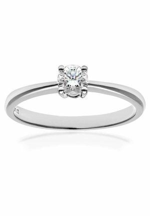 DIAMANT L'ÉTERNEL ENGAGEMENT 9CT IJ/I ROUND BRILLIANT DIAMOND  - Ring - silver coloured