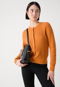 Tommy Hilfiger Casaco de malha - autumn orange