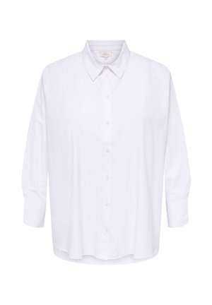 ONLY Carmakoma CAROREGON - Skjortebluser - bright white