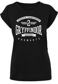 F4NT4STIC HARRY POTTER GRYFFINDOR KEEPER - T-shirts med print - black