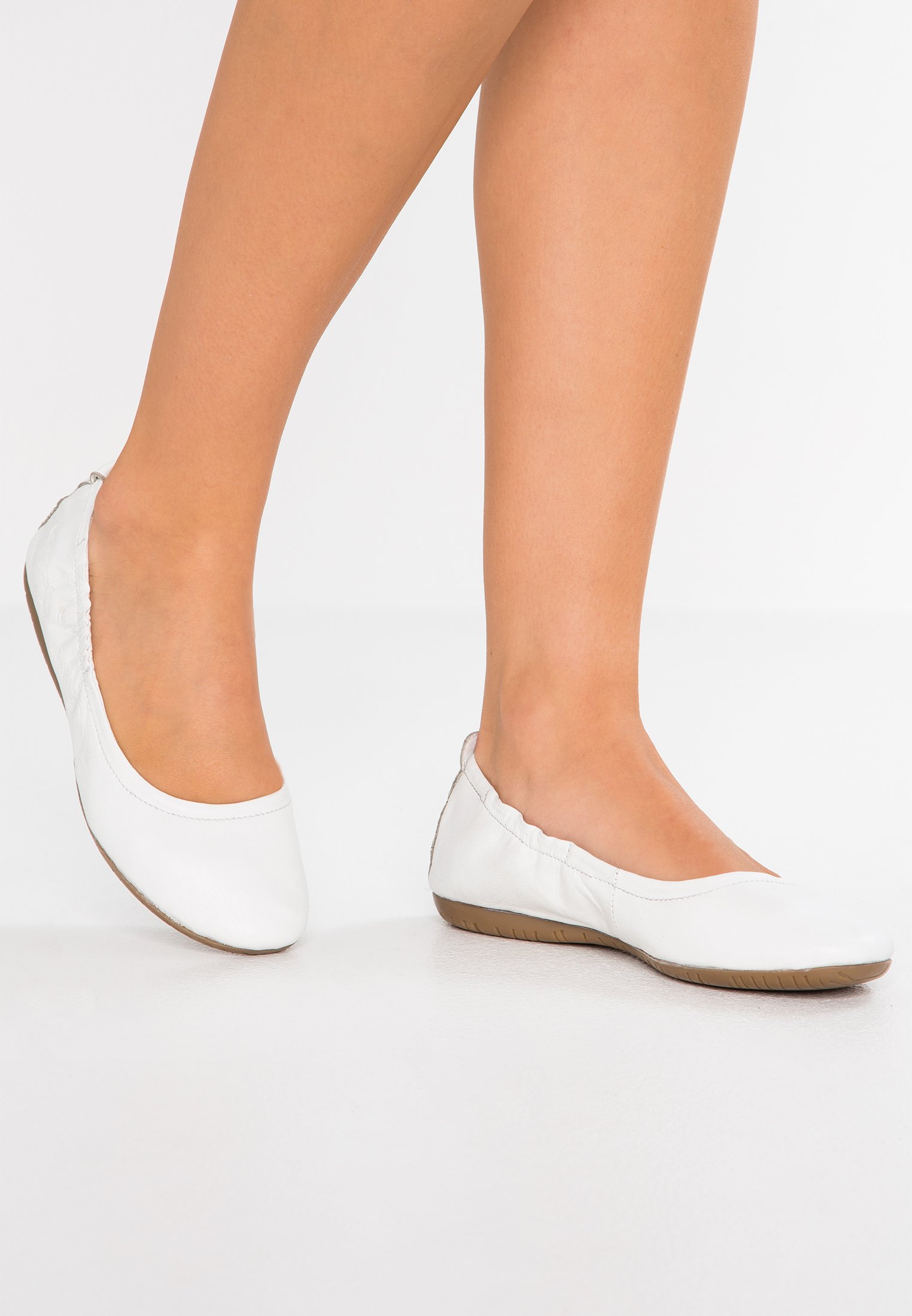 Kickers Rabat Klassischer Ballerina Blanc Weiss Zalando De