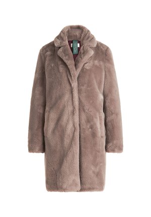 Cartoon Wintermantel - hellbraun