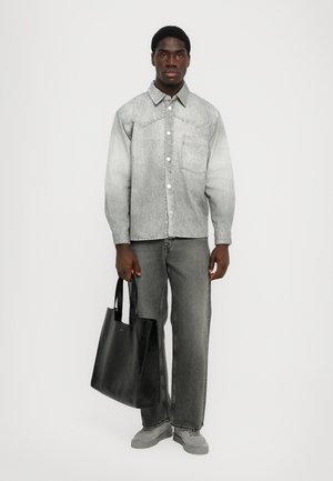 GENOA UNISEX - Jean baggy - tinted grey