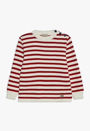 FOUESNANT KIDS MARINE - Pullover - nature/braise