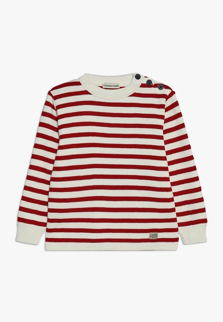Armor lux FOUESNANT KIDS MARINE - Maglione - nature/braise