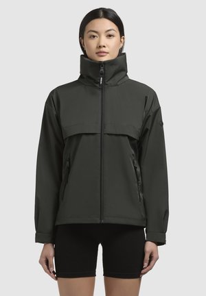khujo RAIBE - Outdoor jacket - dunkelgrün
