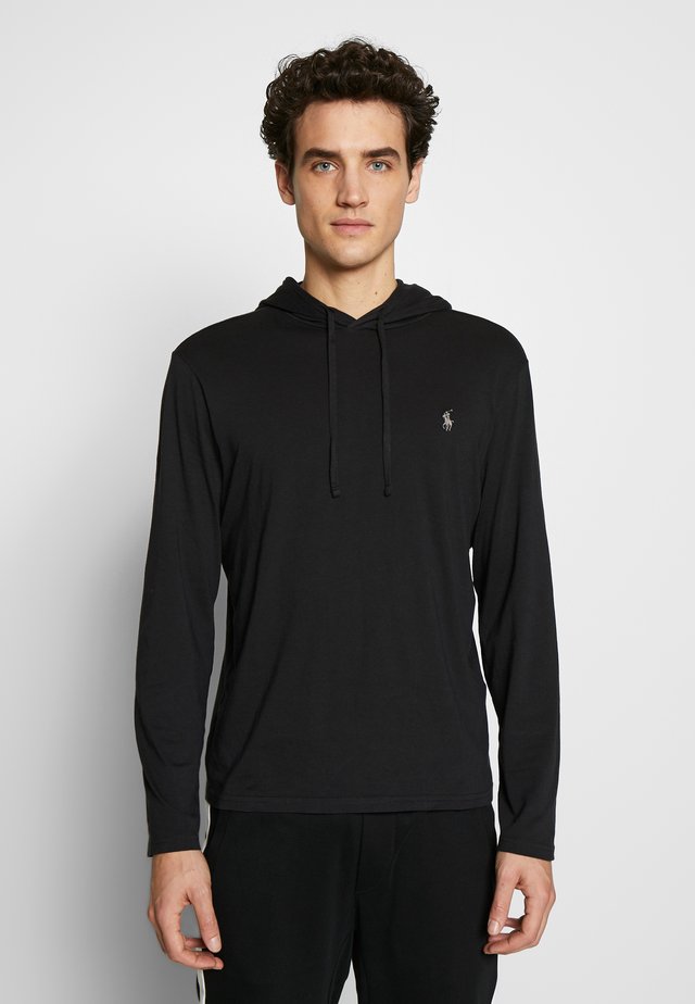 Sweat à capuche - polo black