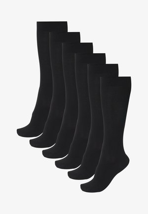 6 PACK - Calcetines hasta la rodilla - a nero