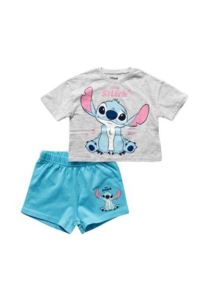 LILO STITCH SET - Nattplagg set - grau c grau