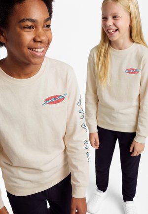 Santa Cruz, YOUTH SALBA VOODOO PIT UNISEX - Μπλούζα με μακριά μανίκια - chalk