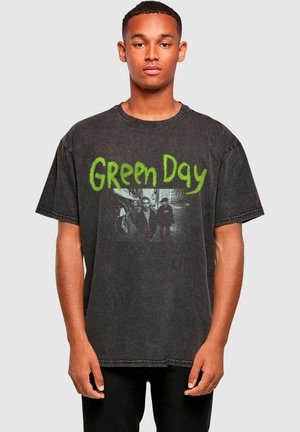 GREEN DAY DOOKIE ANNIVERSARY ACID - Print T-shirt - black