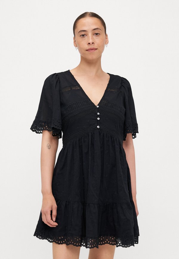 FLUTTER MINI DRESS - Blusenkleid