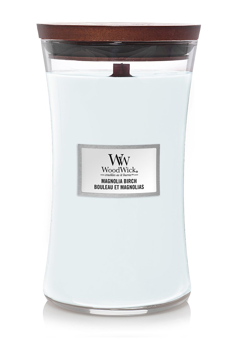 Woodwick Geurkaars lichtblauw