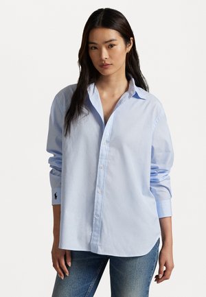 OVERSIZE FIT COTTON SHIRT - Skjortebluse - light blue