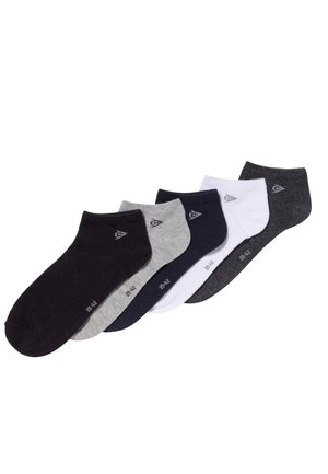5-PACK - Enkelsokken - grey blue white