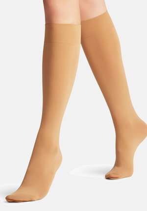 FALKE SEIDENGLATT 40 DENIER SEMI-OPAQUE - Sokken - powder