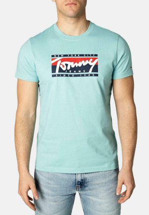 T-shirt z nadrukiem - sky blue