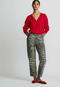 Next BUTTON UP REGULAR FIT - Gilet - red