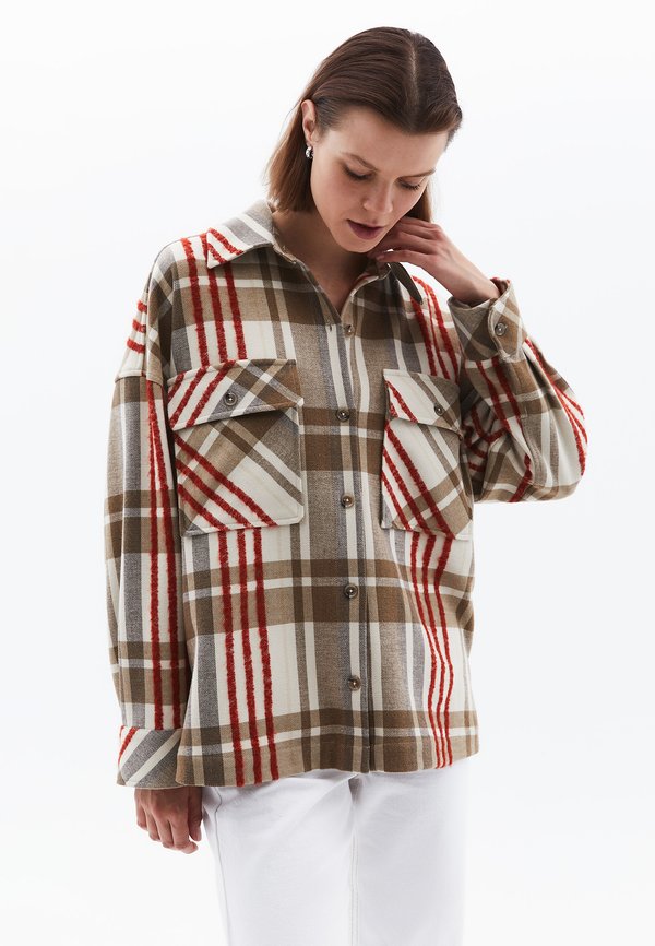 PLAID  - Hemdbluse - chipmunk check