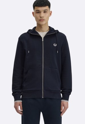 Sudadera con cremallera - bleu