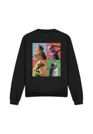 Disney, THE MUPPETS KERMIT THE FROG POSES - Sweatshirt - black