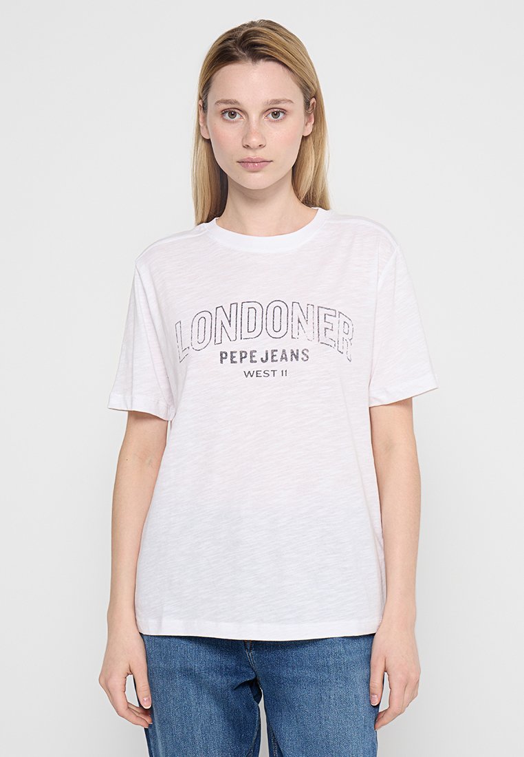 Pepe Jeans T-shirt print wit