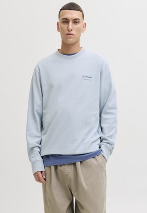 Jack & Jones JJEARCHIVE GRAPHIC CREW NECK  - Φούτερ - celestial blue