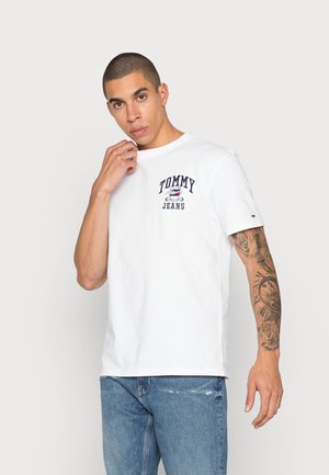 HOMESPUN COLLEGE TEE UNISEX - Camiseta básica - white