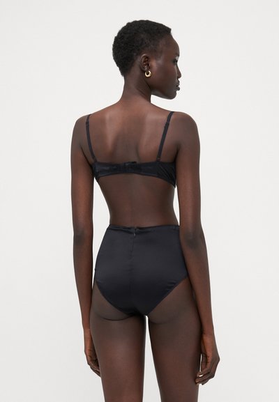 KIKI DE MONTPARNASSE INSET BRA - Sujetador balconette - black