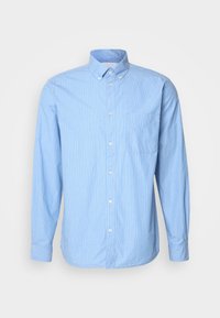 KENT SHIRT - Camisa - summer sky/black