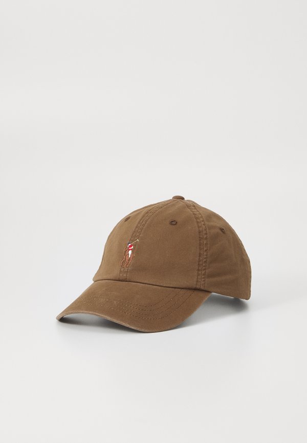 STRETCH-COTTON TWILL BALL CAP UNISEX - Cap - chestnut