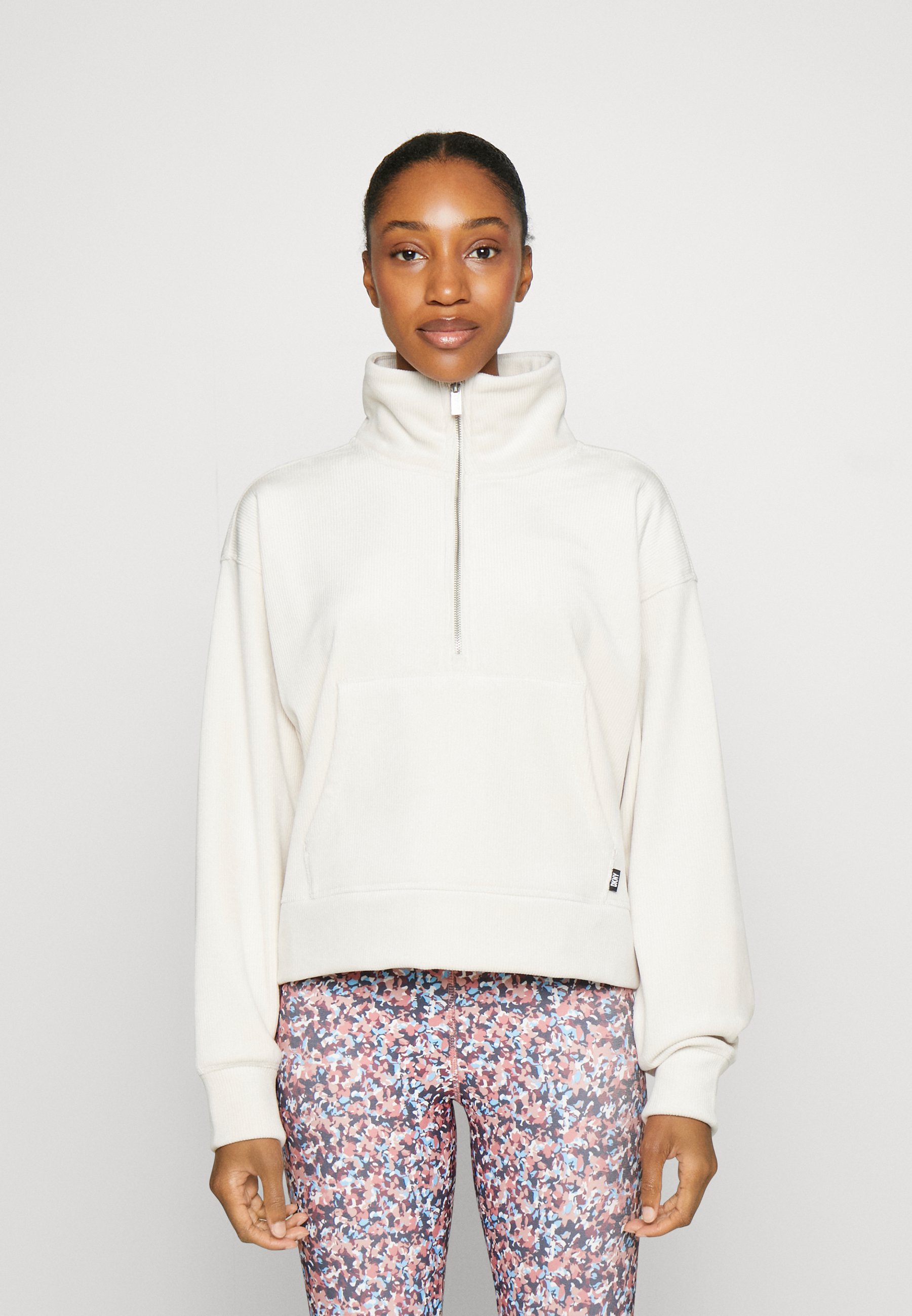 white dkny sweatshirt