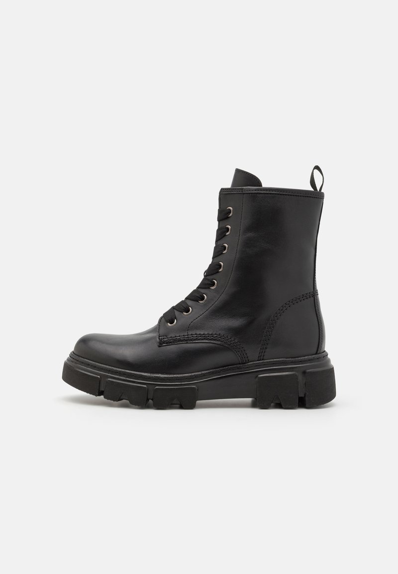 Gabor Bottines à lacets - schwarz