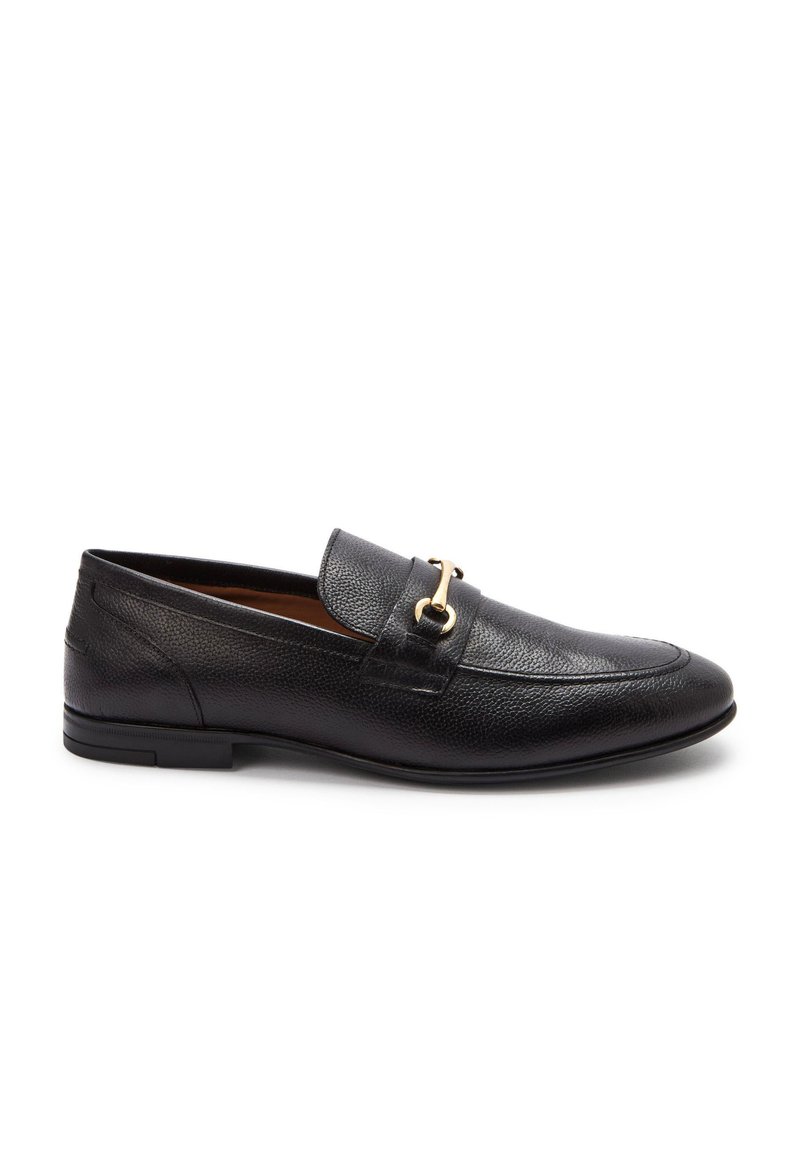 Next LEATHER SNAFFLE LOAFERS Loafers black/sort Zalando.dk