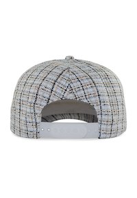 John Hatter & Co LEGENDS LIVE FOREVER - Cap - check white silver