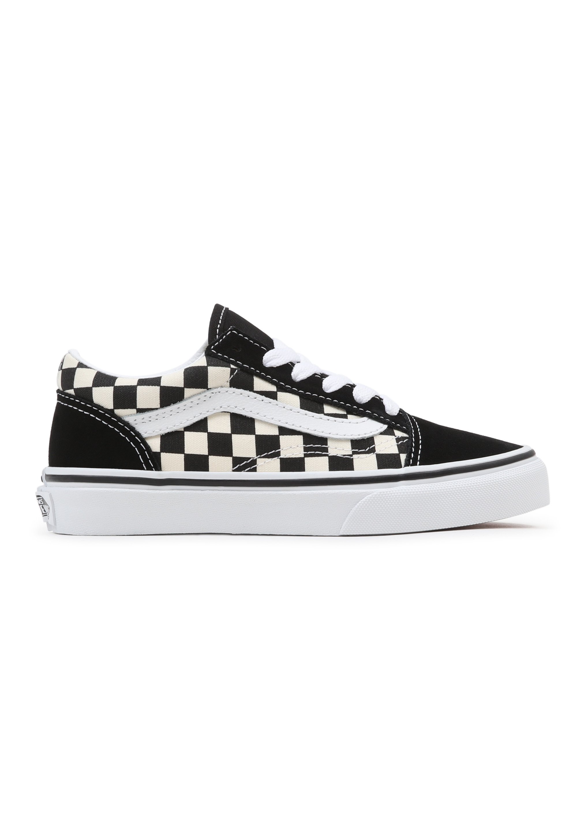 Scacchi Nere Vans A Scacchi Con Lacci Vans OLD SKOOL Sneakers Basse Black/nero
