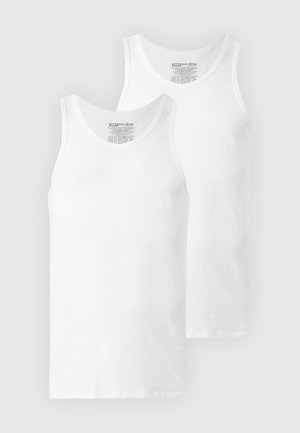 DIM, ACTIV TANK 2 PACK - Unterhemd/-shirt - blanc