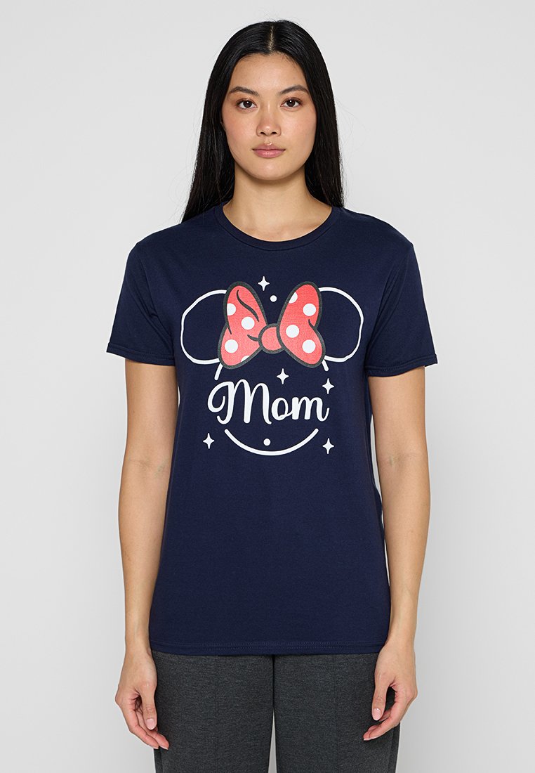 Disney T-shirt print donkerblauw
