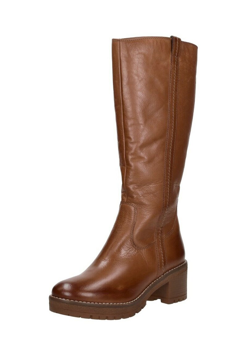 SUB55 Platform boots cognac Zalando